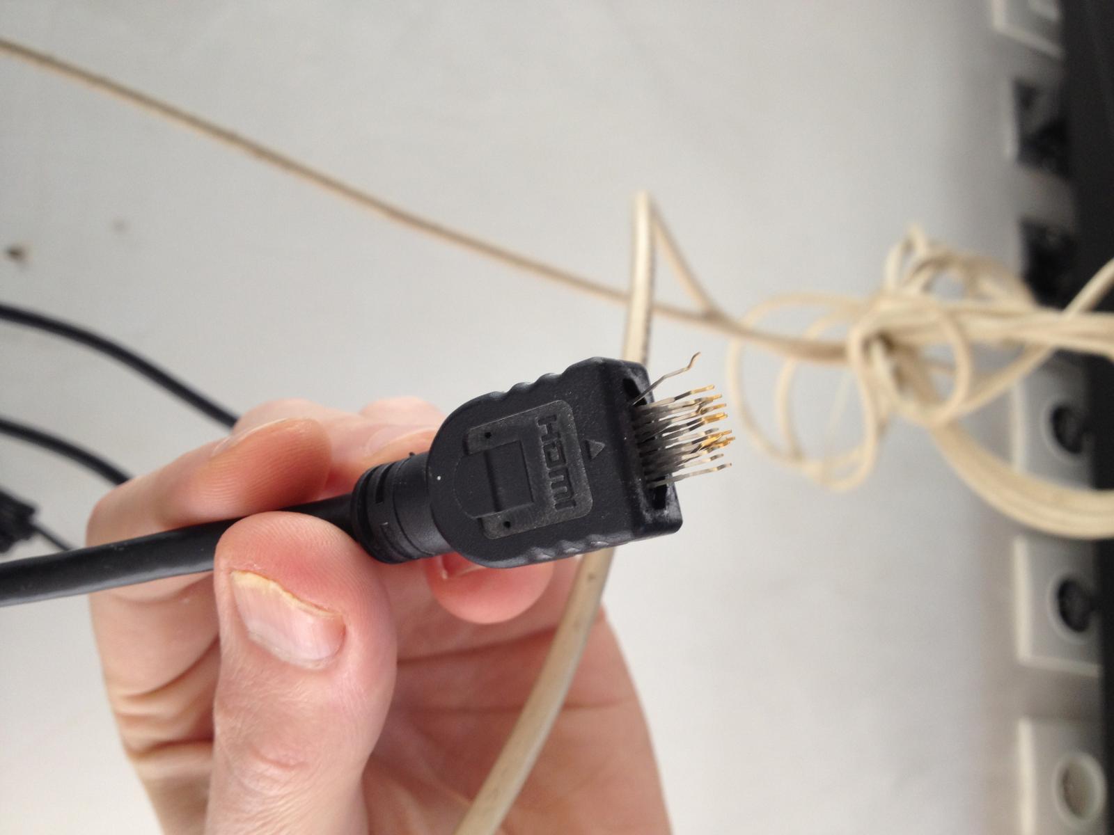 comment reparer un cable hdmi
